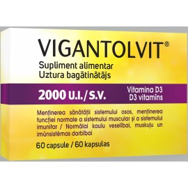 VIGANTOLVIT 2000 U.I. 60 CAPSULES