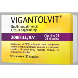 VIGANTOLVIT 2000 U.I. 120 CAPSULES