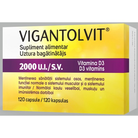 VIGANTOLVIT 2000 U.I. 120 CAPSULE